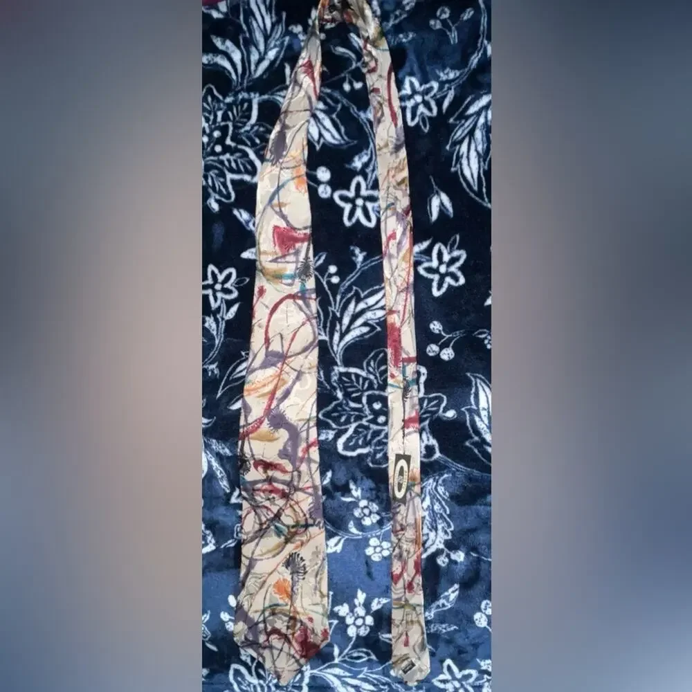 Vintage Adolfo Couture Silk Necktie